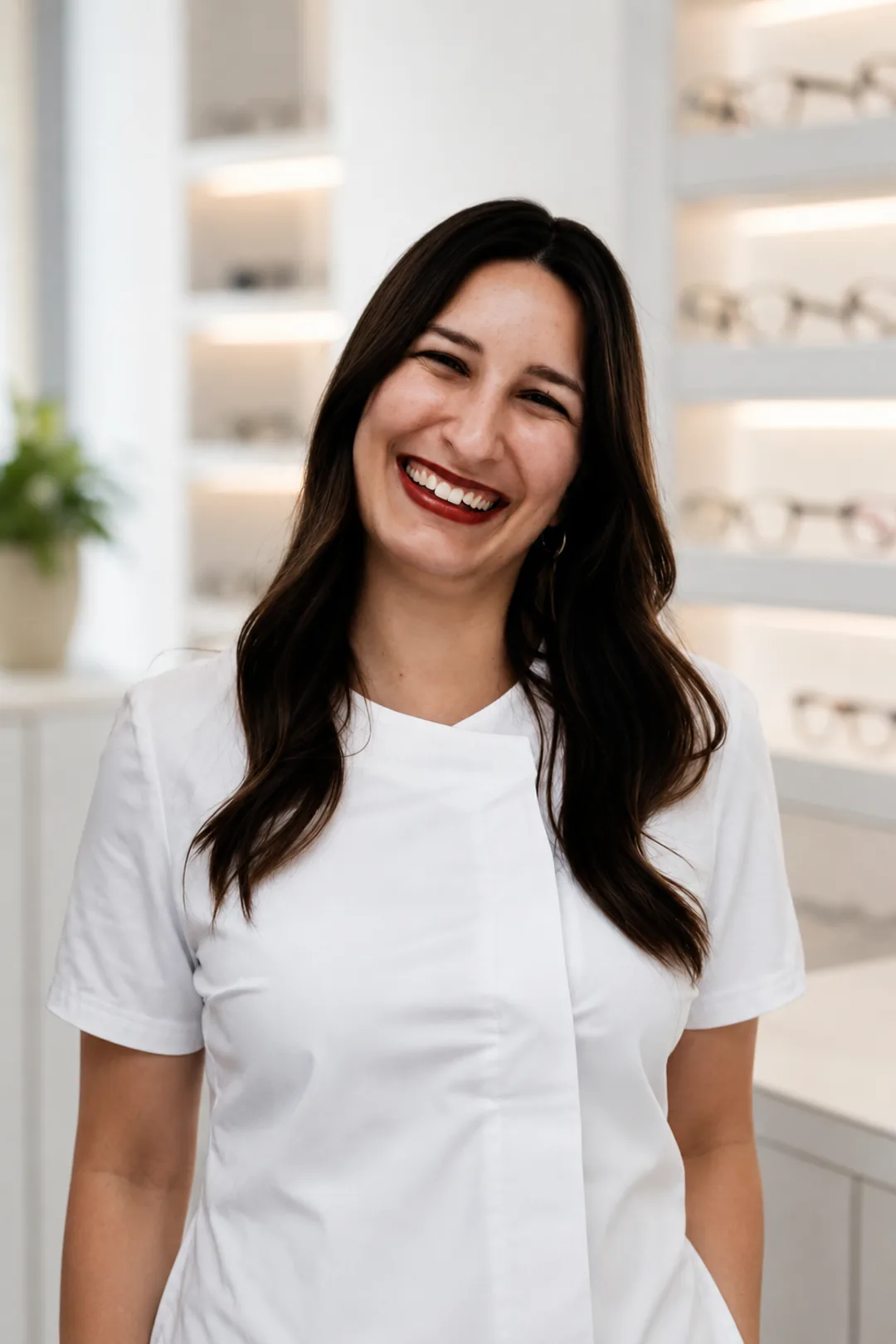 Elena Čulina, optometristica u optici Ocularia